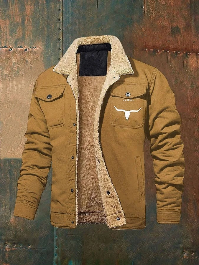 Fall/Winter Men's Cotton Casual Men Jacket
