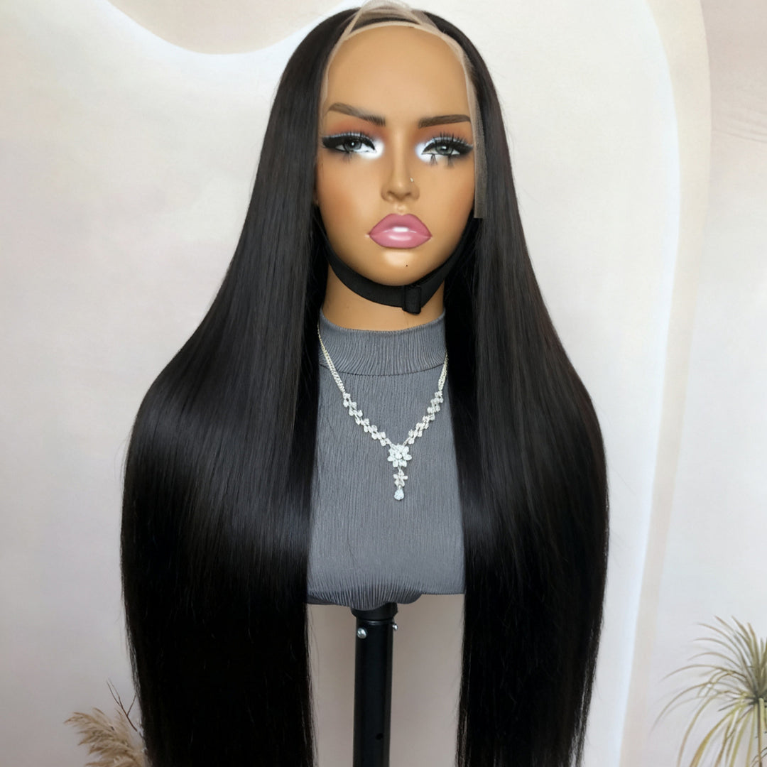 Vietnamese真人发Human Hair头套非洲假发长直发Straight Wig现货