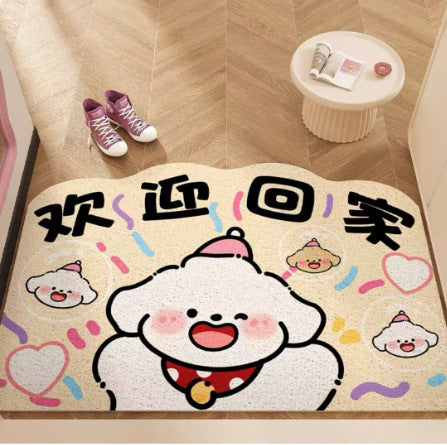 Small Dog Floor Mat Entryway Door Mat Non Slip Foot Mat Entryway Carpet Comfortable