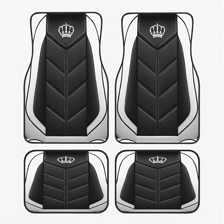 TEMUVintage Nordic Car Foot Mat Carpet 4 Piece Set Stain Resistant Floor Mat TEMUFoot Mat Wholesale