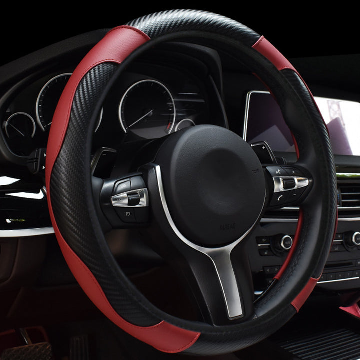 Car Steering Wheel Cover Leather All Season Universal Grip Cover Wholesale