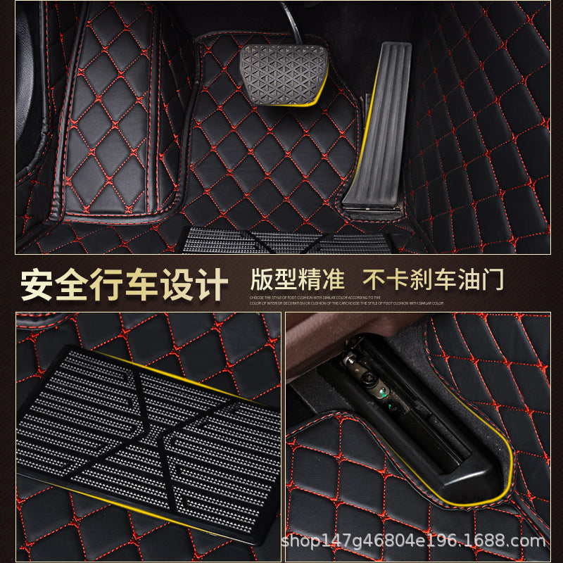 汽车脚垫全包围新款老款专车专用大小专用脚踏垫皮革地垫车内地毯