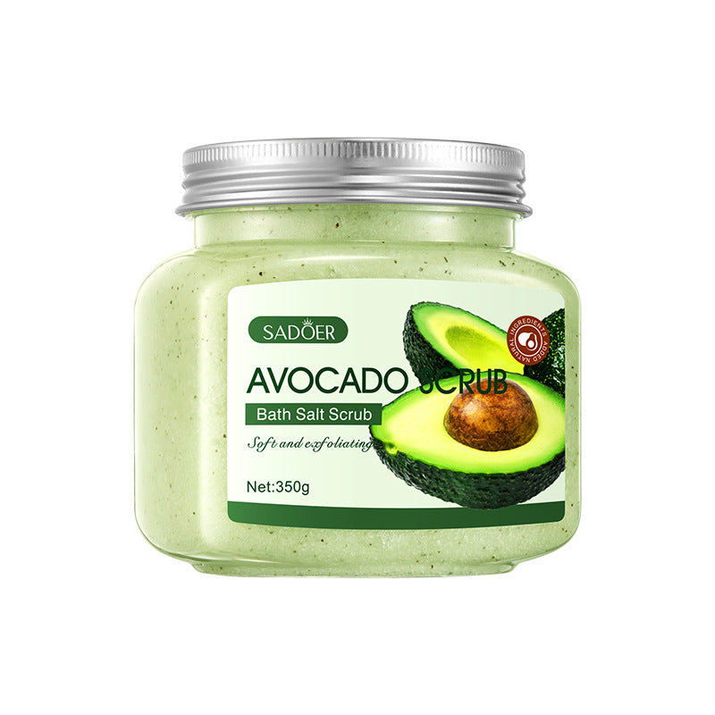 SADOER Avocado Fruit Bath Salt Body Scrub – 350 g Moisturizing Exfoliator Wholesale
