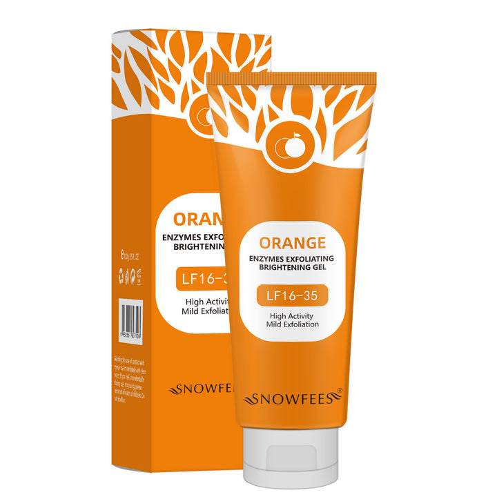 Orange Enzyme Exfoliating Gel – 100 g Facial Pore Cleansing Dead Skin Scrub