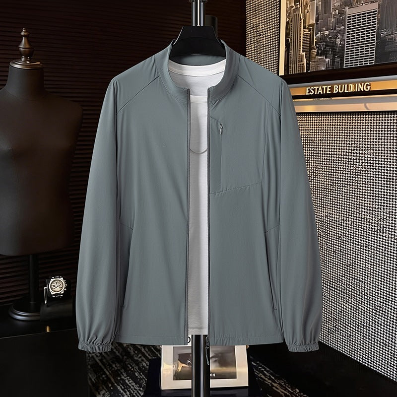 upf 50 Sun Protection Men's Summer Casual Thin Breathable Jacket