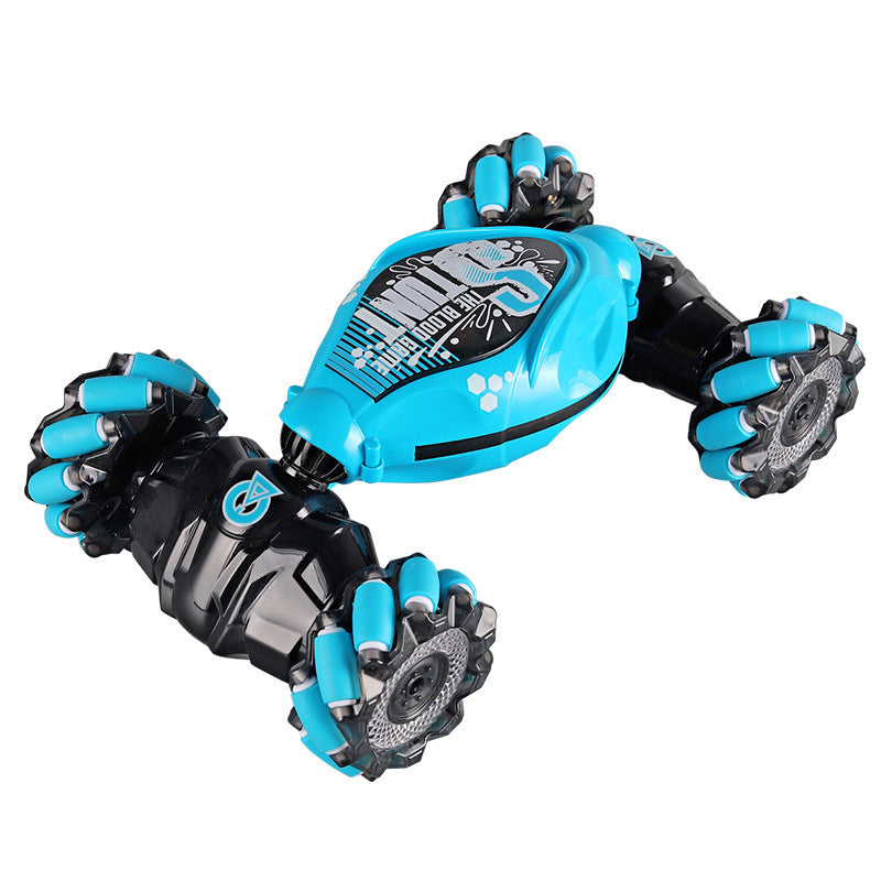 1:14跨境专供遥控扭变车RC CAR玩具车越野灯光音乐特技车手势感应