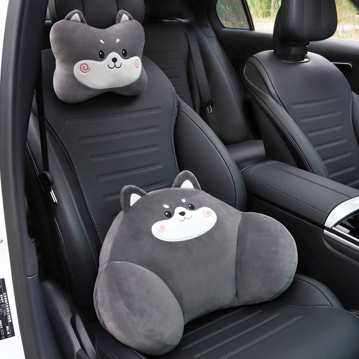 Car Neck Pillow All Season Universal Waist Support Cute