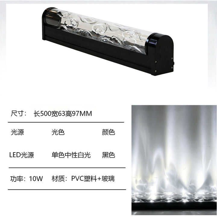 室内3D动态氛围水纹灯商业客厅装饰酒吧背景墙led灯投影灯洗墙灯