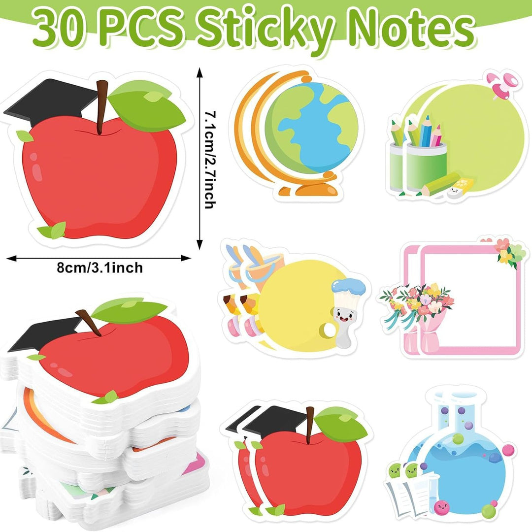 Creative Sticky Notes Set – Cartoon Memo Pad for Back to School & Office