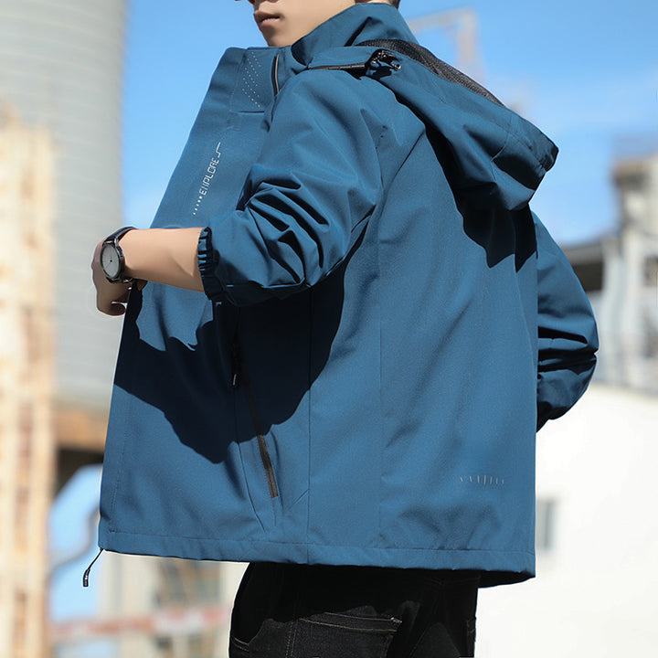Men's Spring Men Casual Waterproof Sports Versatile Jacket Men