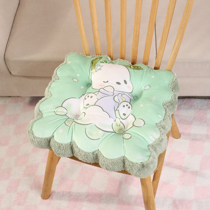 Cute Seat Cushion Office Student Flower Seat Cushion Winter Women