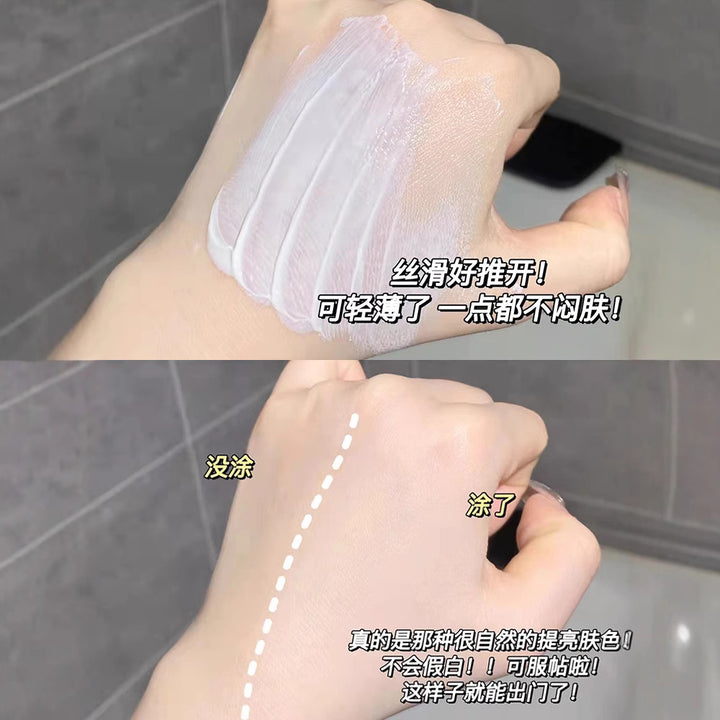 Sunscreen Pink Women Waterproof Face Primer Student Genuine