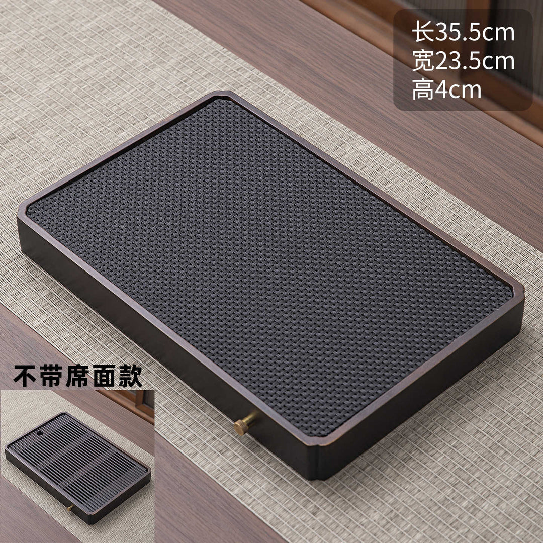 茶盘家用托盘2026新款功夫茶具整套装竹实木沥水储水干泡小型茶台