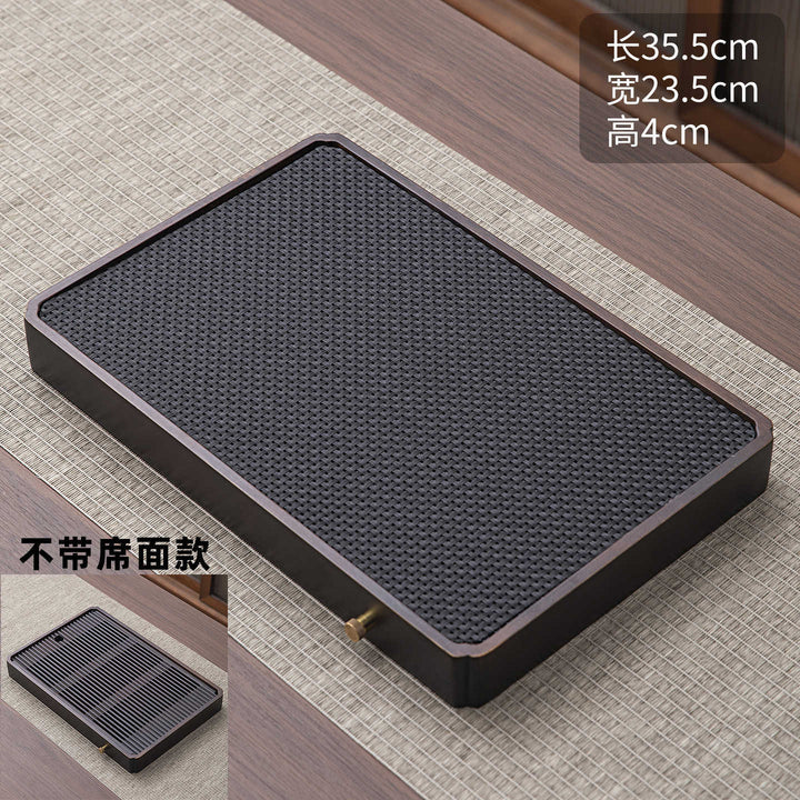 茶盘家用托盘2026新款功夫茶具整套装竹实木沥水储水干泡小型茶台