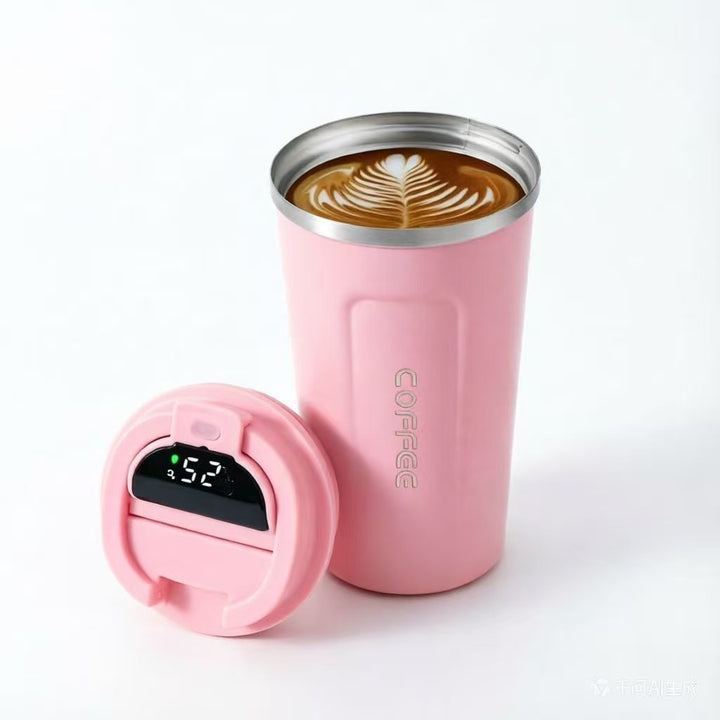 跨境二代咖啡杯304不锈钢保温杯真空水杯保冷礼品杯户外车载