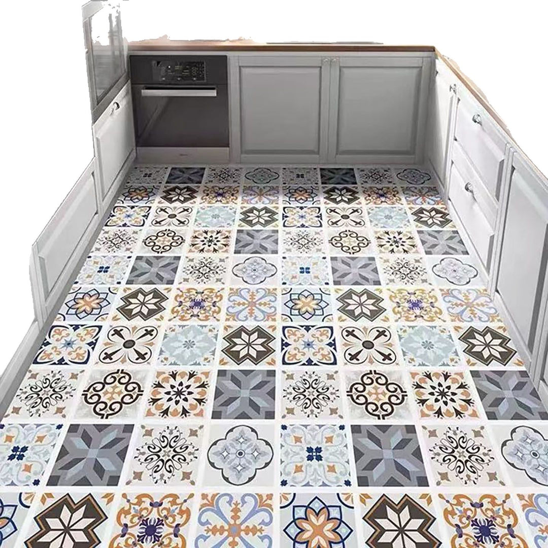 Leather Floor Mat Kitchen Waterproof Floor Mat Home