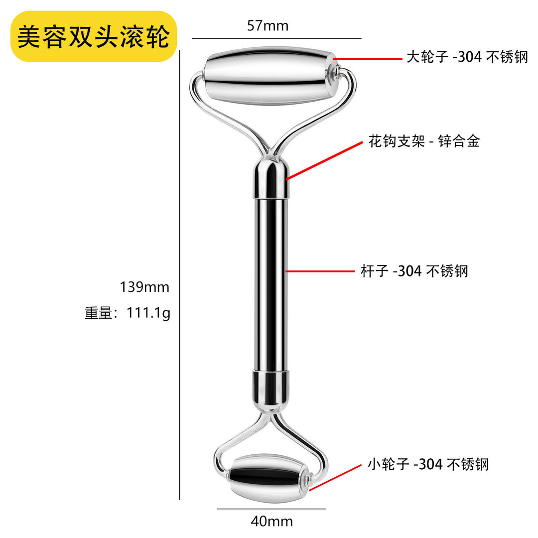 工厂直销不锈钢刮痧板心形刮痧板手部脸部刮痧按摩美妆美容工具