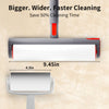 Inclined tear type lint rollers replacement head for carpet