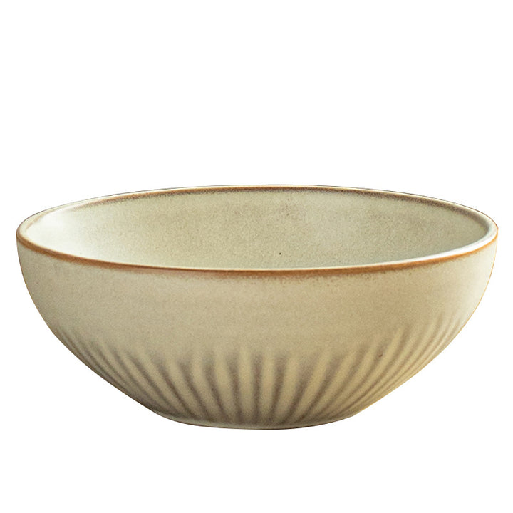 Vintage Bowl Japanese Style Ceramic Bowl Bowl Home Bowl Bowl Tableware Light Luxury Premium Design Bowl Bowl