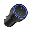 Metal PD Super Fast Car Charger – Aluminum Alloy Cigarette Lighter Charger for Huawei & All Phones