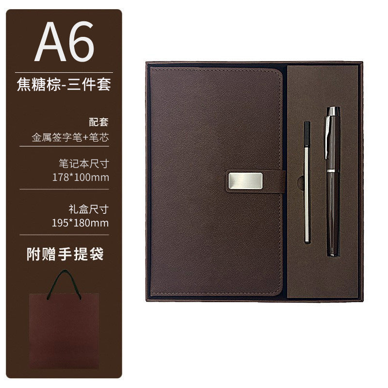 A5笔记本礼盒套装记事本套装商务办公记录本全套logo广告特价优惠