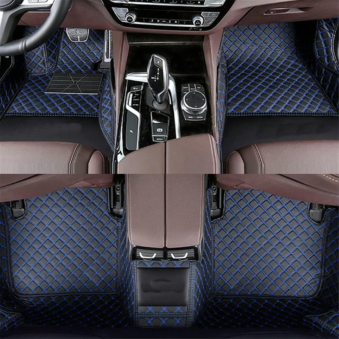 Compatible LADA Granta Special Leather Car Foot Mat