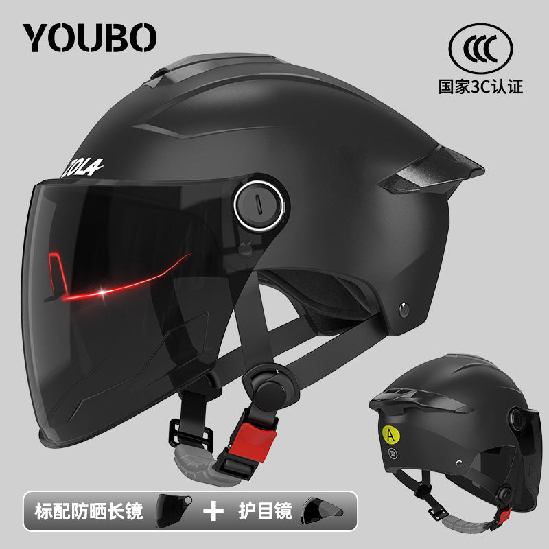 3 C Motorcycle Helmet Women's Men's