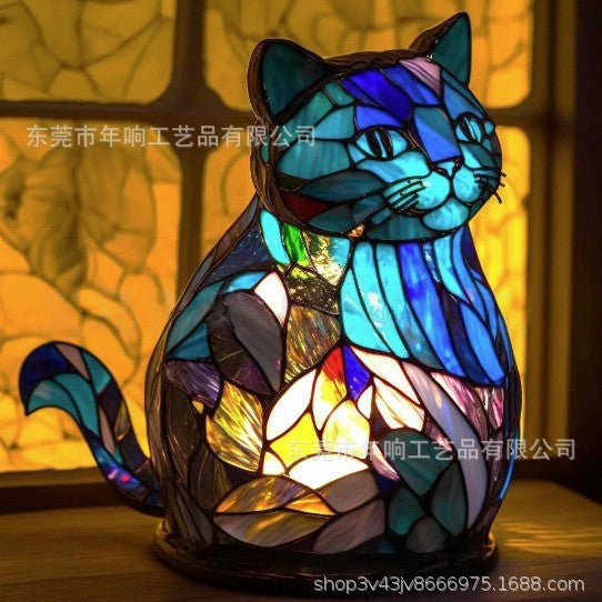 跨境新款Cat Lamp-Dachshund Lamp-Bigfoot Lamp动物LED灯摆件