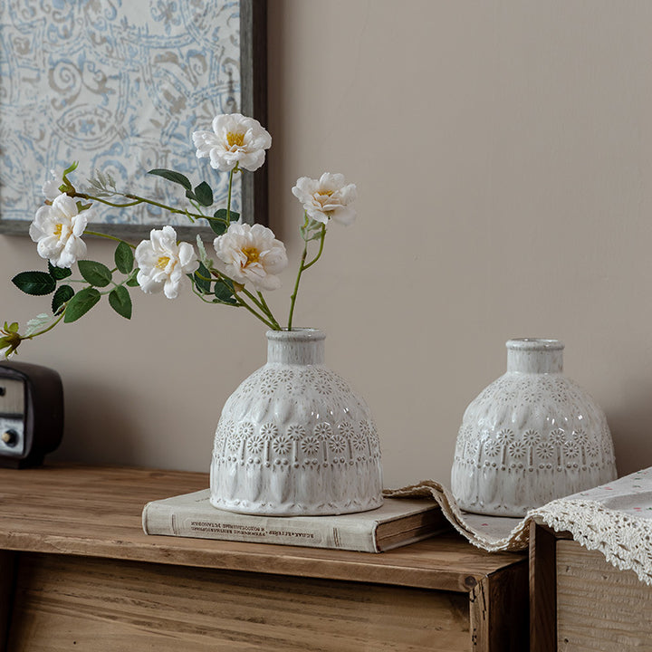 Ceramic Flower Home Home Flower Flower Living Room Flower