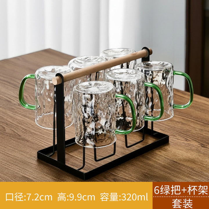 冷水壶家用耐高温玻璃水壶泡茶开水耐热冷泡凉水壶大容量水杯套装