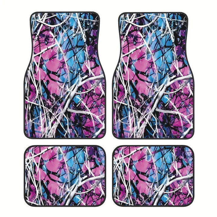 TEMUNordic Vintage Car Foot Mat Carpet Carpet 4 Piece Set Stain Resistant Floor Mat Wholesale Drop Shipping