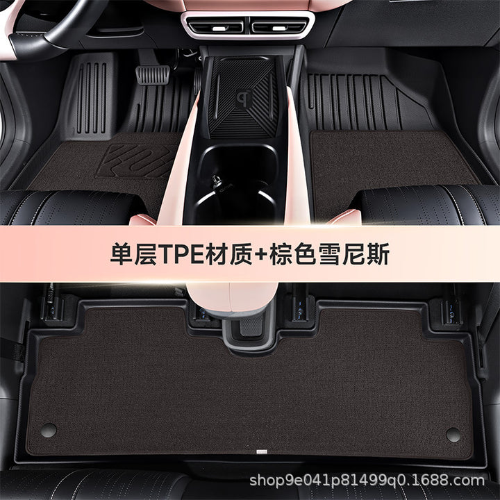 tpe Eco Friendly Car Foot Mat Compatible Special 3 d Car Foot Mat