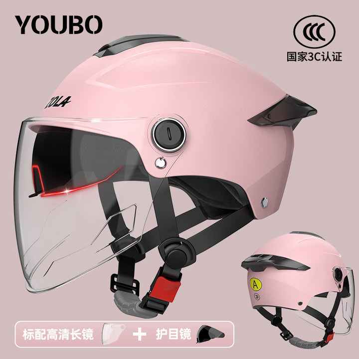 3 C Motorcycle Helmet Women's Men's