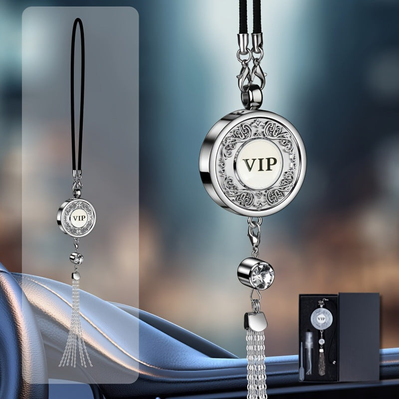 Elegant European Pattern Metal Hanging Ornament Car