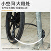 自行车锁山地车电动摩托车单车五位密码防盗锁圈锁骑行装备配件