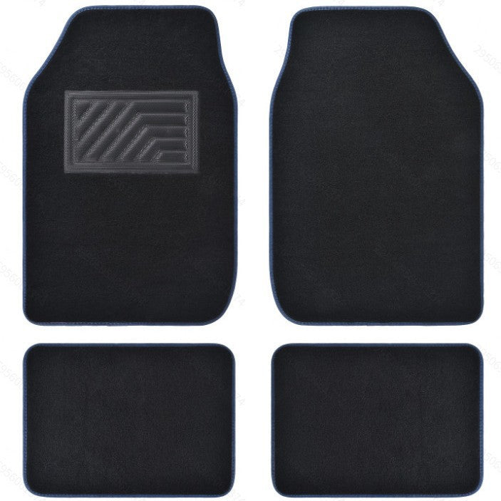 TEMU 4 Piece Set Vintage Car Foot Mat Stain Resistant Floor Mat Foot Mat Wholesale Carpet