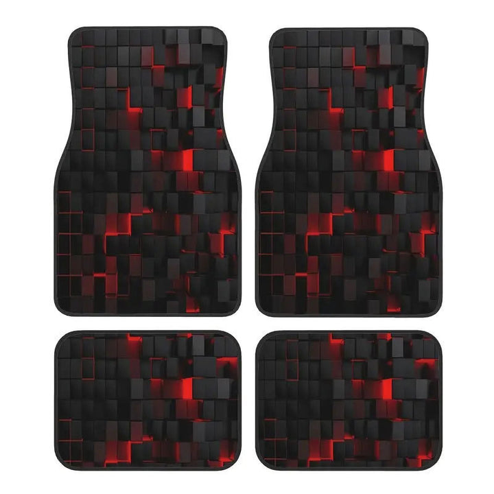 TEMUNordic Vintage Car Foot Mat Carpet Carpet 4 Piece Set Stain Resistant Floor Mat Wholesale Drop Shipping