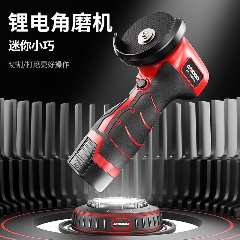 Mini Cordless Lithium Angle Grinder – Rechargeable Multifunctional Polishing & Cutting Machine