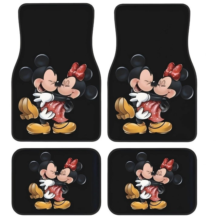 TEMUVintage Nordic Car Foot Mat Carpet 4 Piece Set Stain Resistant Floor Mat TEMUFoot Mat Wholesale