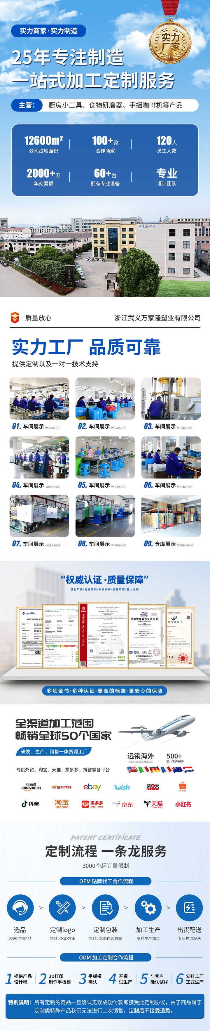 创意厨房小工具二合一胡椒盐研磨器可拆卸不锈钢胡椒磨粉器批发