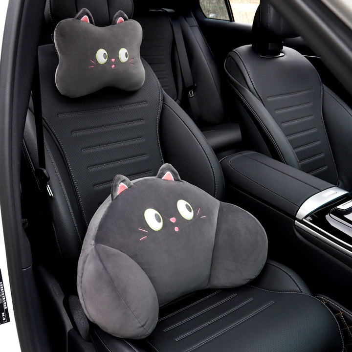 Car Neck Pillow All Season Universal Waist Support Cute