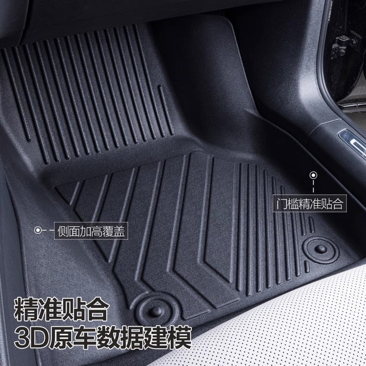 Universal TPE Car Floor Mat – Full Surround Odour-Free Waterproof Interior Pad