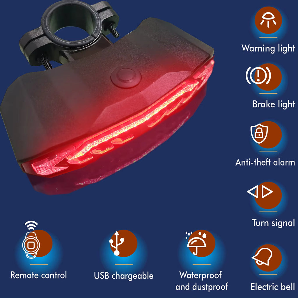 IP65 Bicycles Lights Riding Rear Turn Led Tail Light 31R