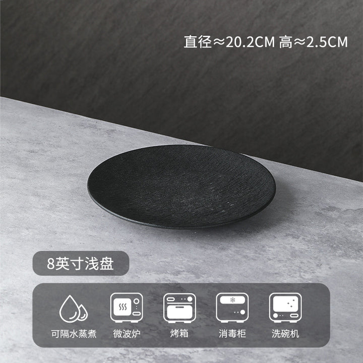釉下彩餐具套装源头工厂定制2024新款高级感碗具轻奢碗碟套装家用