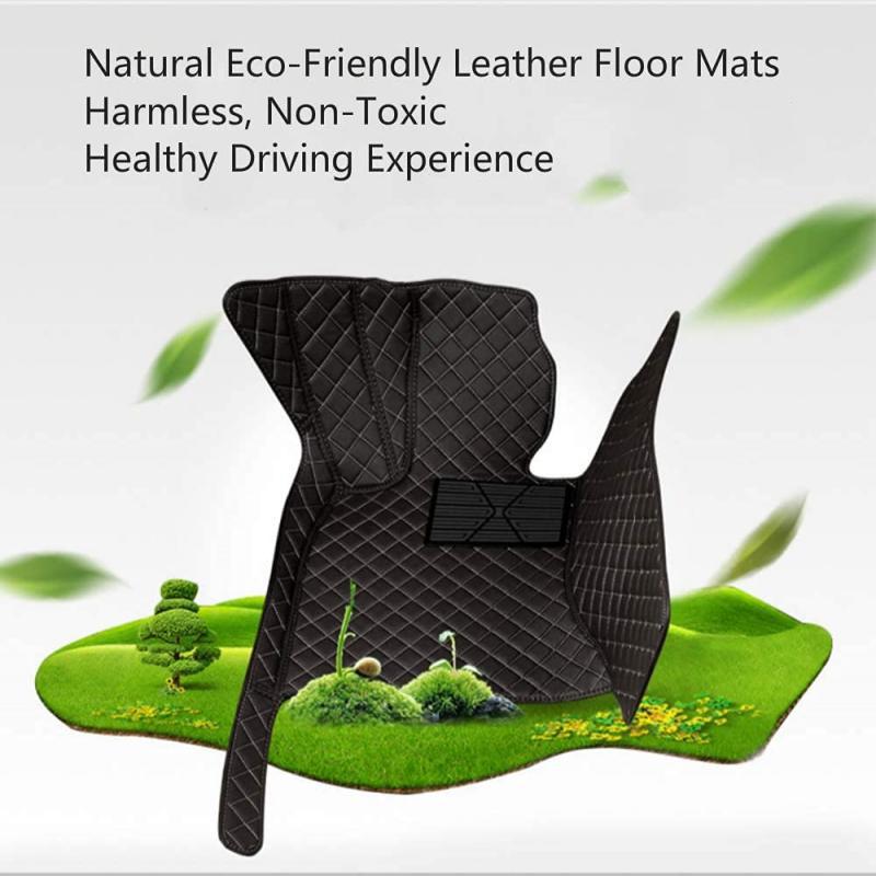 Compatible LADA Granta Special Leather Car Foot Mat