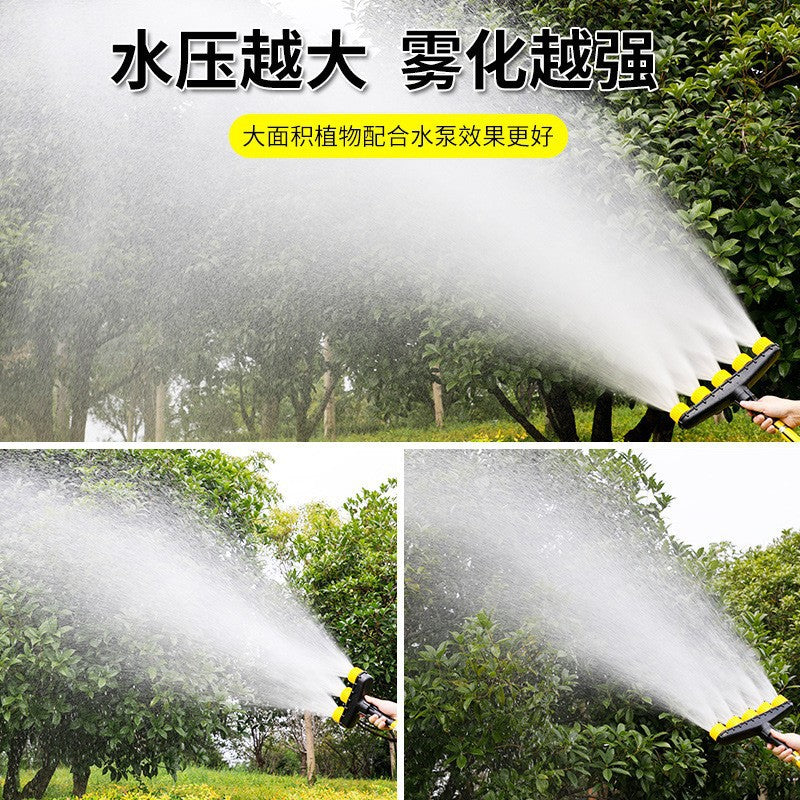 厂家直销多头喷洒多孔喷淋头浇菜花园浇花水管喷水洒水喷雾器喷头