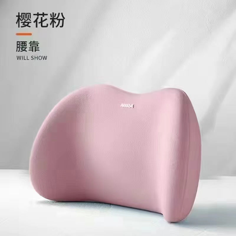 汽车头枕腰靠护肩枕车用枕头车载加高靠枕记忆棉腰靠背垫家用代发
