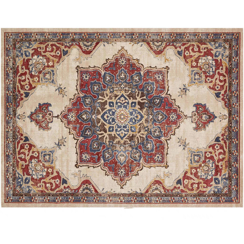 Vintage Carpet Living Room Stain Resistant Durable Bedroom