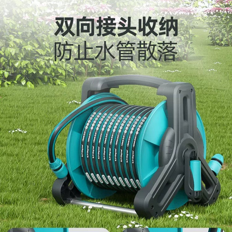 Watering Water Gun Car Wash Hose Soft Hose Watering Extended Auto High Pressure Home Home Car Wash Storage Reel