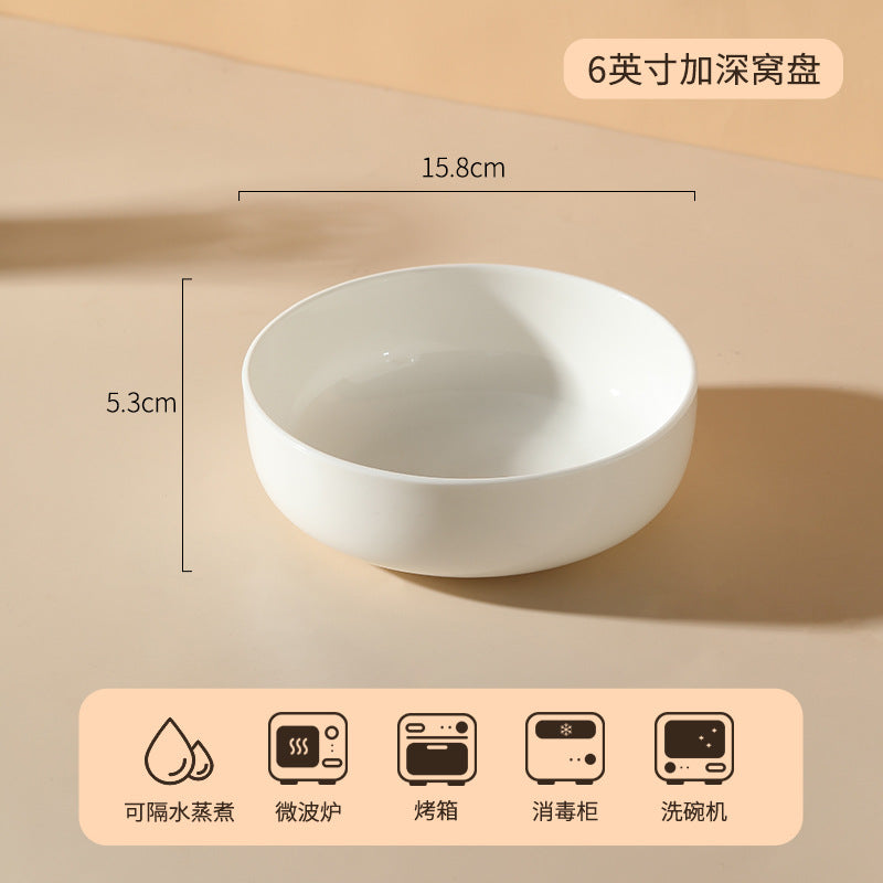 蒸蛋碗定制家用带盖釉下彩陶瓷蒸鸡蛋羹专用碗隔水炖盅蒸蛋蒸碗盘